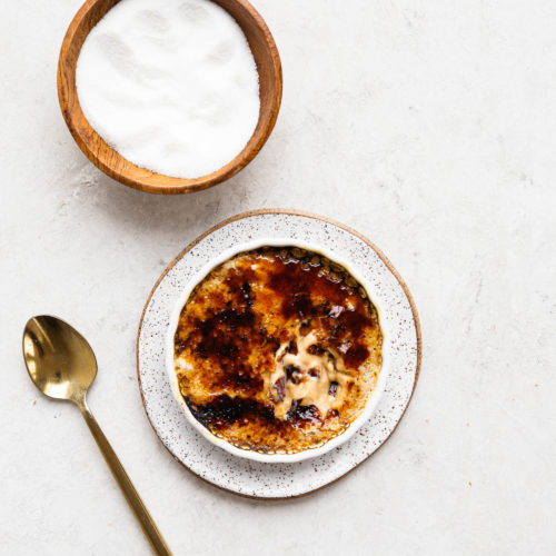 Masala Chai Creme Brûlée - rachel gurjar